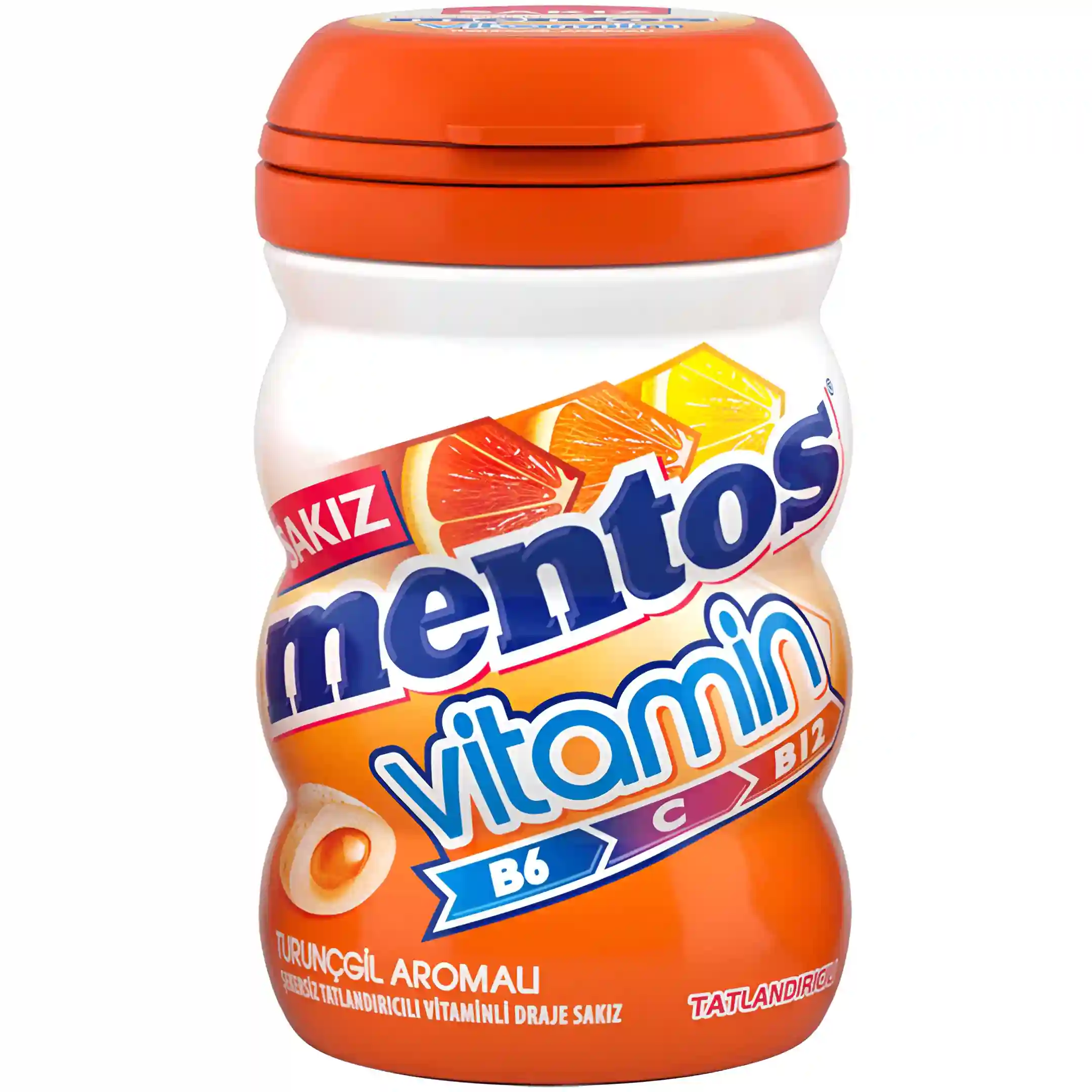 آدامس بدون قند ویتامینه منتوس با طعم مرکبات...