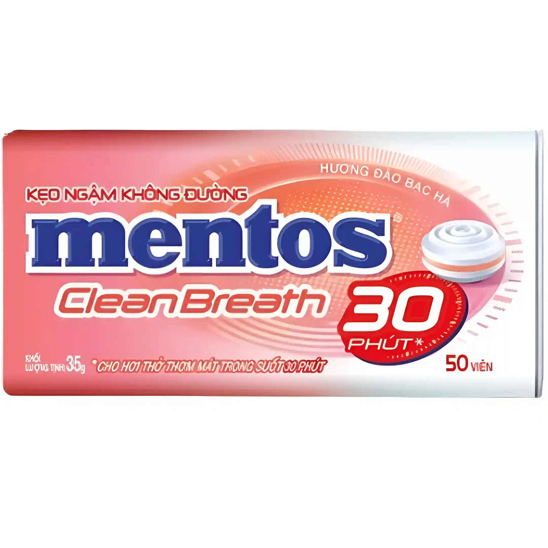 قرص خوشبو کننده دهان منتوس با طعم هلو...