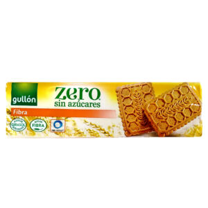 بیسکوئیت بدون قند حاوی فیبر گولون Gullon Zero Sugar Free Fibre وزن 170 گرم