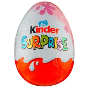 تخم مرغ شانسی شکلاتی کیندر سورپرایز دخترانه Kinder Surprise Eggs Girls وزن 20 گرم