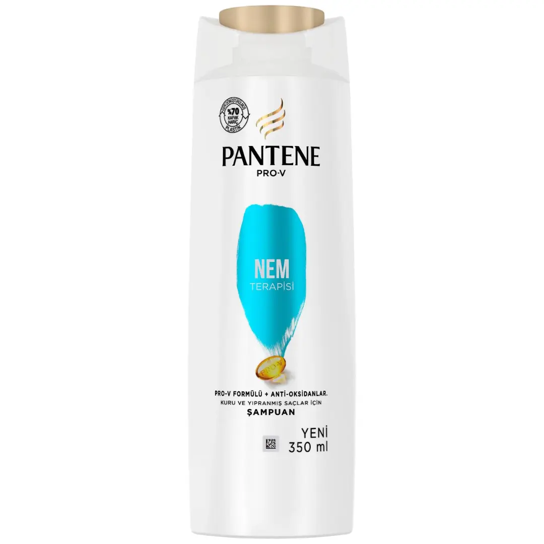 شامپو آبرسان و مرطوب‌ کننده مو پنتن مدل Pantene Nem Terapisi حجم ۳۵۰ میل
