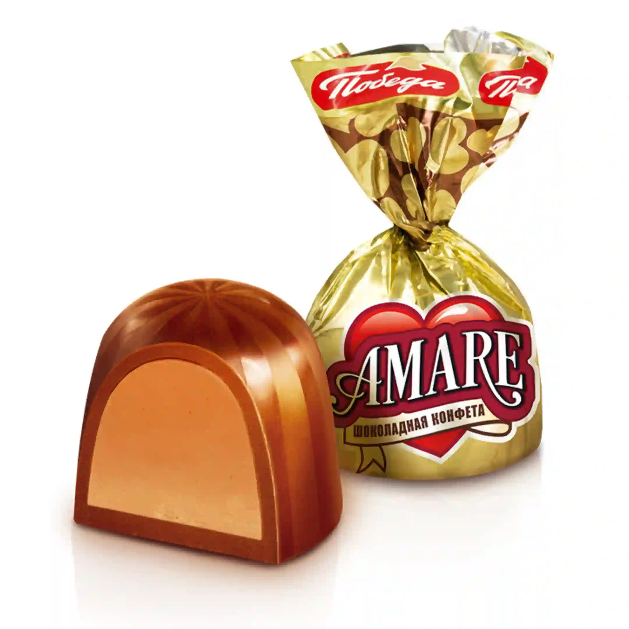 شکلات ترافل آماره پوبدا با مغز کرم شیر پخته شده Pubeda Amare بسته 1 کیلویی