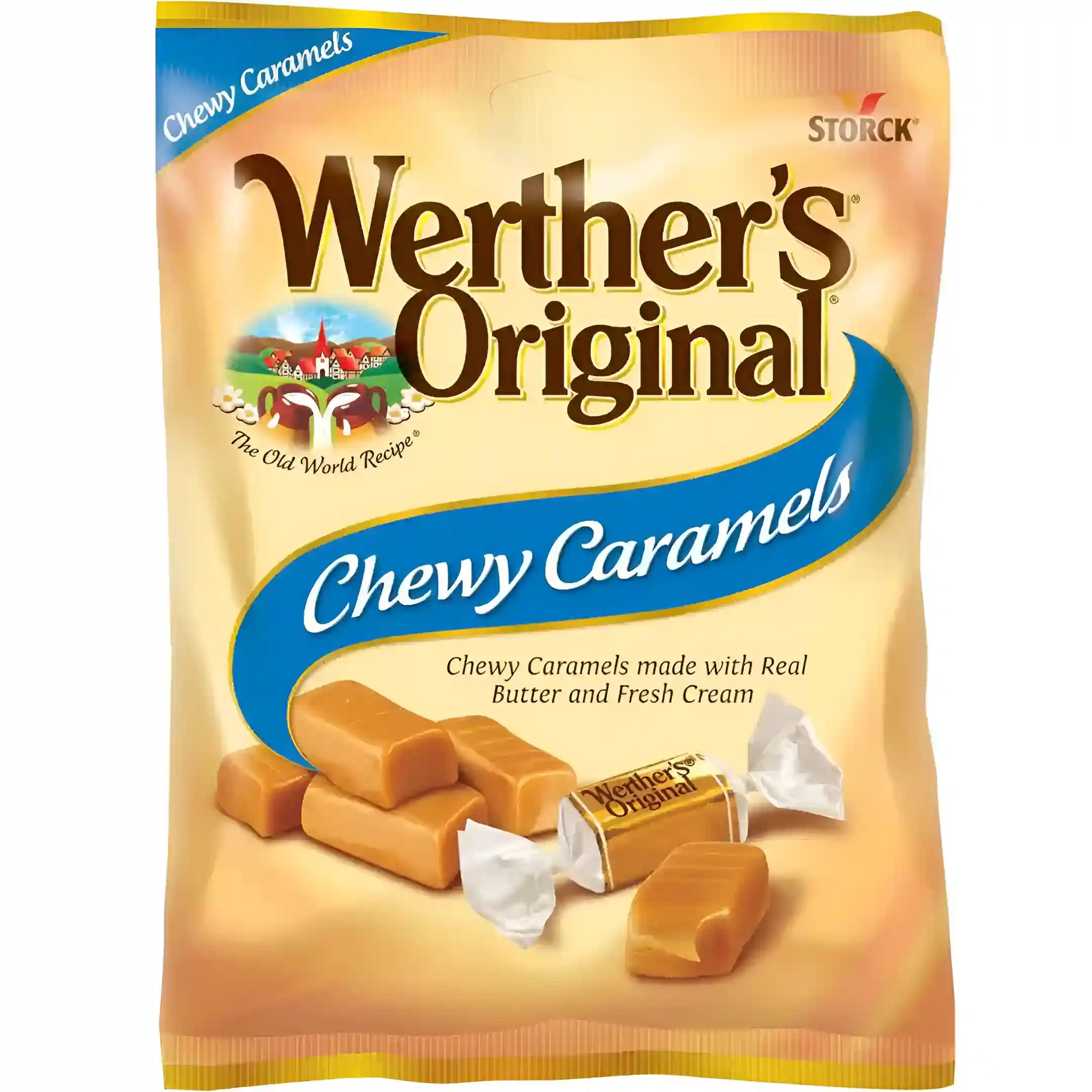 تافی جویدنی کاراملی وردرز اورجینال Werther’s Original Chewy...