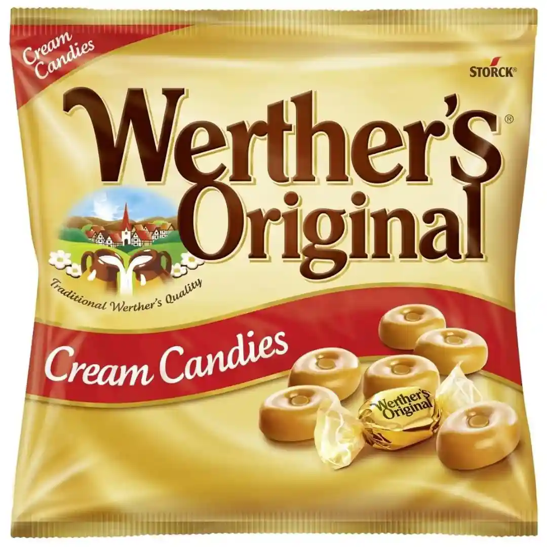 آبنبات کرمی وردرز اورجینال Werthers Original Cream Candies وزن ۱۵۰ گرم