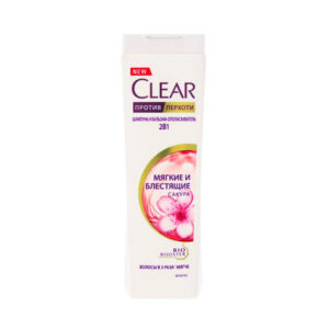 شامپو ضد شوره بانوان حاوی شکوفه های گیلاس کلییر Clear Sakura Fresh Anti-dandruff Shampoo حجم 400 میل