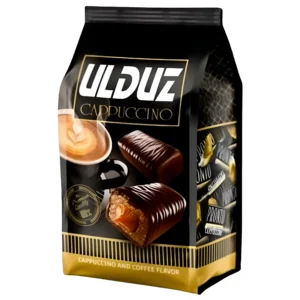 شکلات پذیرایی اولدوز با طعم کاپوچینو Ulduz Cappuccino وزن 600 گرم