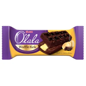 کیک اولکر اولالا با کرم موز و شکلات Ulker Olala Waffle Kek وزن 70 گرم