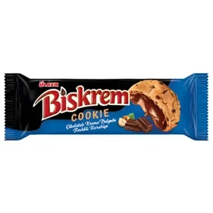 کوکی شکلاتی با کرم فندقی اولکر بیسکرم Ulker Biskrem Cookie وزن 100 گرم