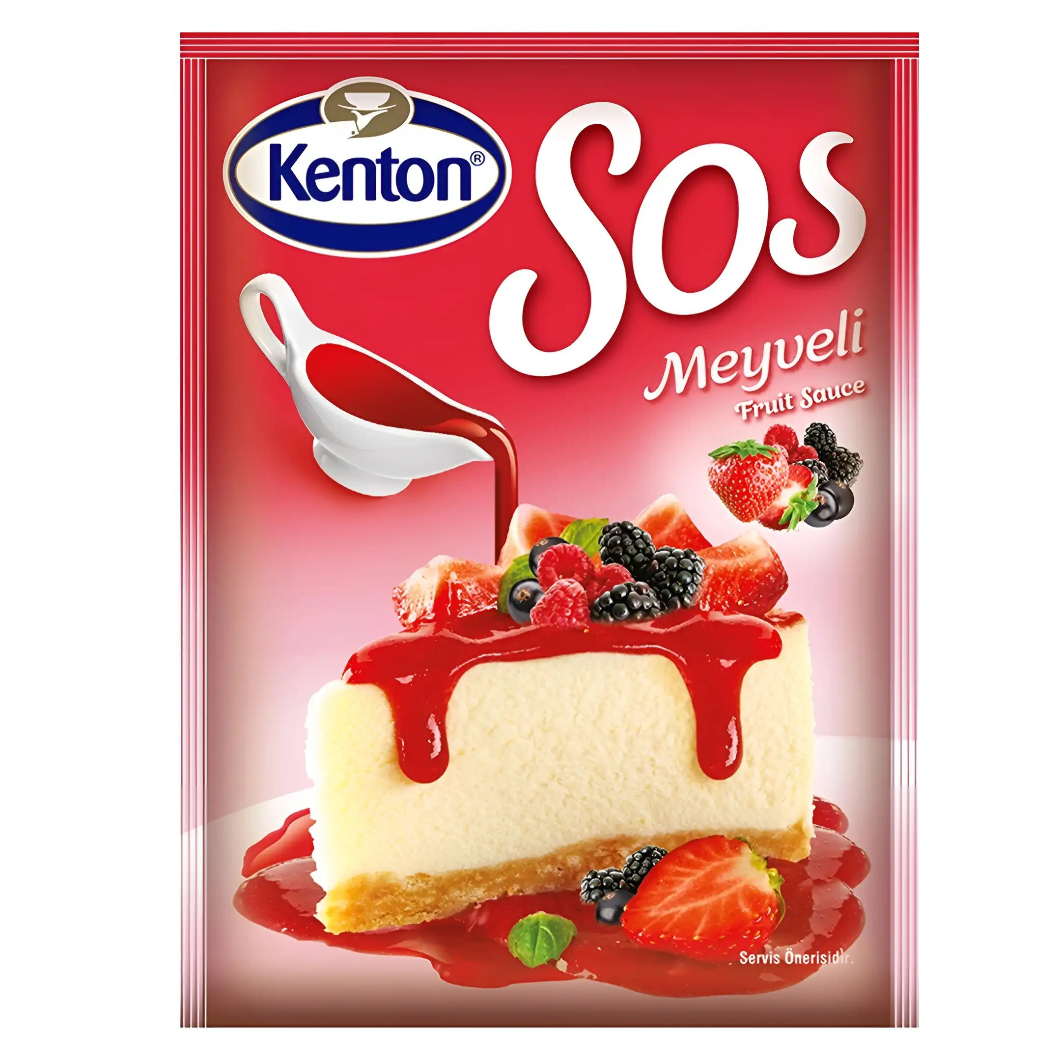 سس میوه ای کیک کنتون Kenton Sos Meyveli...