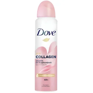 اسپری ضدتعریق زنانه روسی داو با ماندگاری 48 ساعته Dove Pro Collagen حجم 200 میل