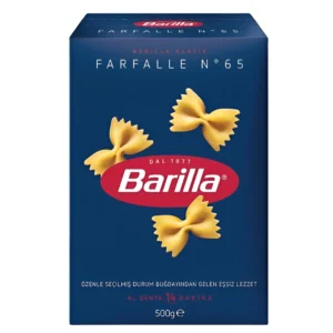 ماکارونی فرم پروانه ای باریلا Barilla مدل Farfalle N°65 وزن 500 گرم