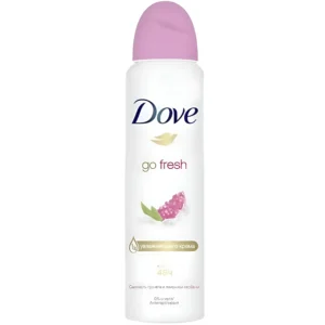 اسپری ضدتعریق زنانه روسی داو با ماندگاری 48 ساعته حاوی رایحه انار Dove Go Fresh حجم 200 میل