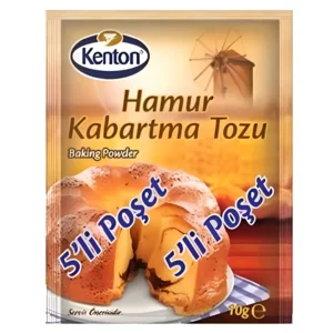 بیکینگ پودر کنتون Kenton Hamur Kabartma Tozu بسته 5 عددی وزن 50 گرم