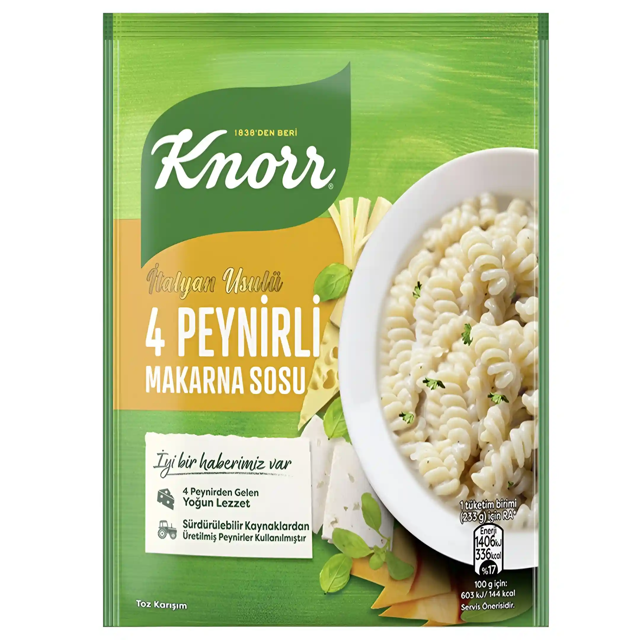 سس ماکارونی با طعم پنیر کنور Knorr 4...