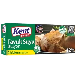عصاره مرغ کنت بورینگر Kent Boringer Tavuk Suyu بسته 12 عددی وزن 120 گرم