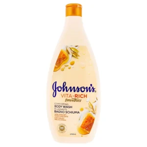 شامپو بدن حاوی عصاره عسل و جو دوسر جانسون Johnson’s Vita-Rich حجم 750 میل