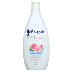 شامپو بدن حاوی عصاره هندوانه و گل رز جانسون Johnson’s Soft Energise حجم 400 میل