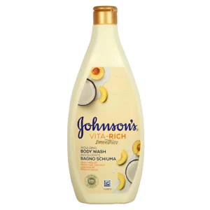 شامپو بدن حاوی عصاره نارگیل و هلو جانسون Johnson’s Vita-Rich حجم 750 میل