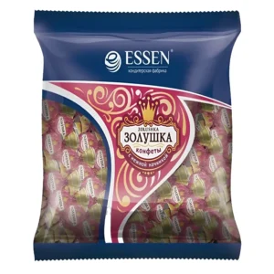 شکلات سوفله سیندرلا اسن با روکش شکلات Essen Золушка وزن 10۰۰ گرم