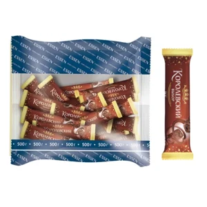 شکلات رویال چویس اسن با روکش شکلات براونی Essen Конфеты Королевский وزن ۵۰۰ گرم