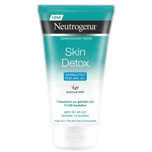 ژل اسکراب پاکسازی کننده و جوانساز پوست صورت نوتروژینا Neutrogena Skin Detox حجم 150 میل