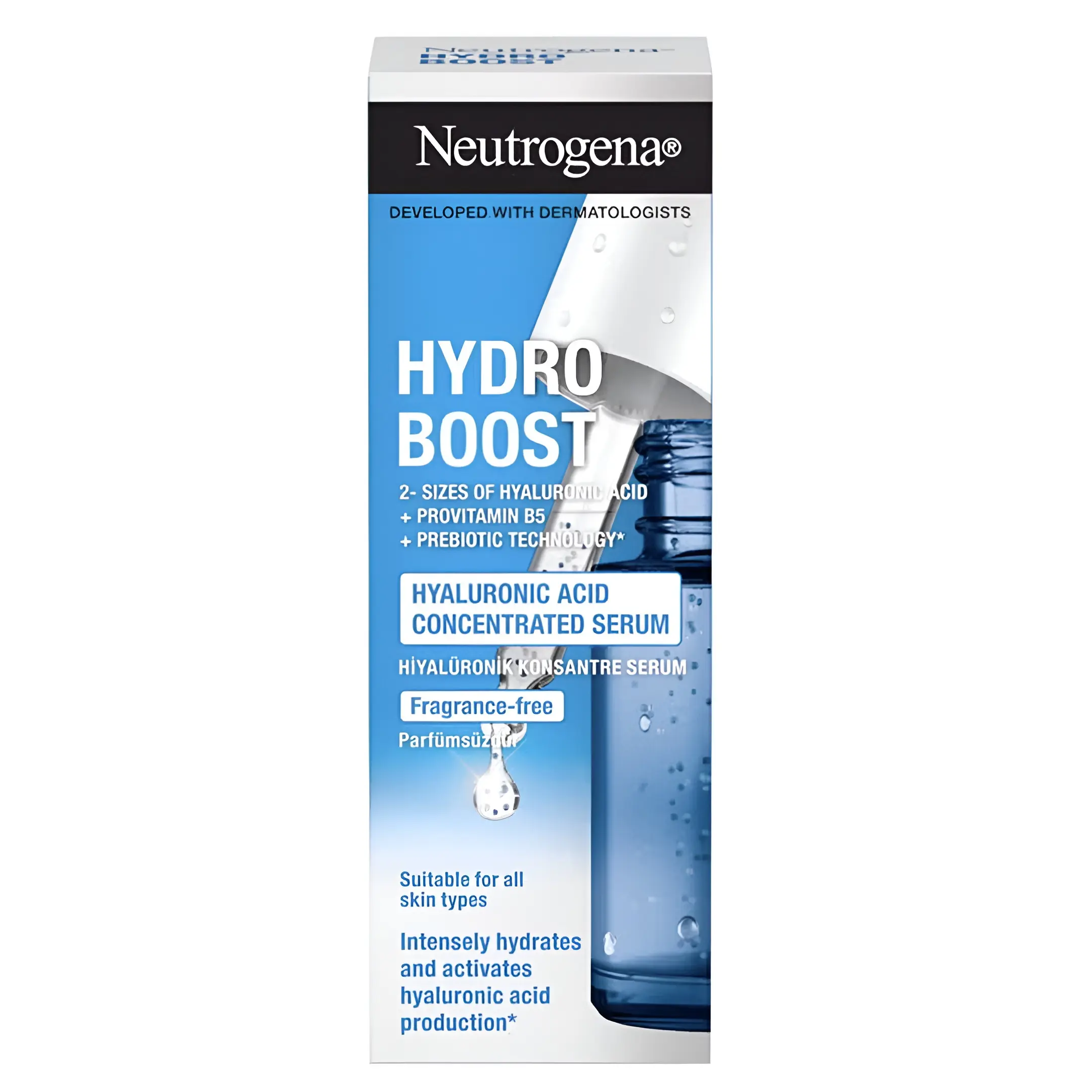 سرم آبرسان عمیق نوتروژینا حاوی هیالورونیک اسید Neutrogena...