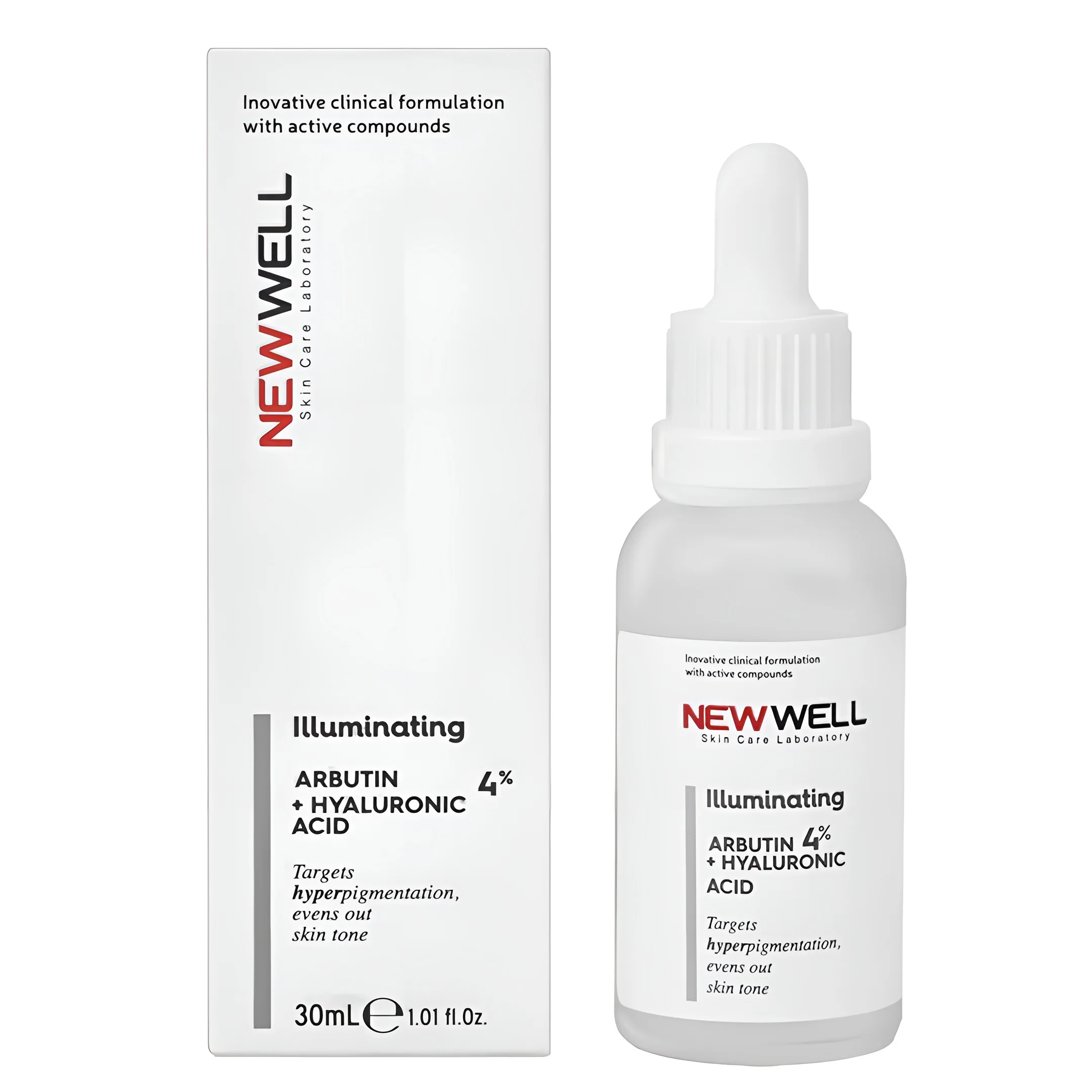 سرم روشن کننده پوست نیوول حاوی 4% آلفا...