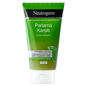 ژل لایه بردار و مات کننده پوست نوتروژینا حاوی لیمو و آلوئه ورا Neutrogina Parlama Karsiti حجم 150 میل