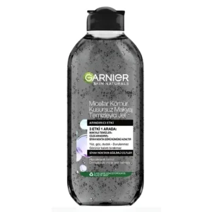 میسلار واتر 3 کاره گارنیر حاوی زغال فعال Garnier Charcoal حجم 400 میل