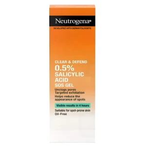 ژل ضدجوش فوری نوتروژینا حاوی 0.5 درصد سالیسیلیک اسید Neutrogina Clear & Defend حجم 15 میل