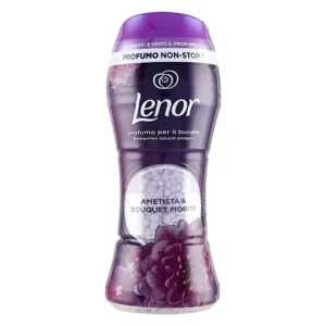 دانه خوشبوکننده لباس لنور با رایحه دسته گل آمتیستا فیوریتو Lenor Ametista Bouquet Fiorito وزن 210 گرم