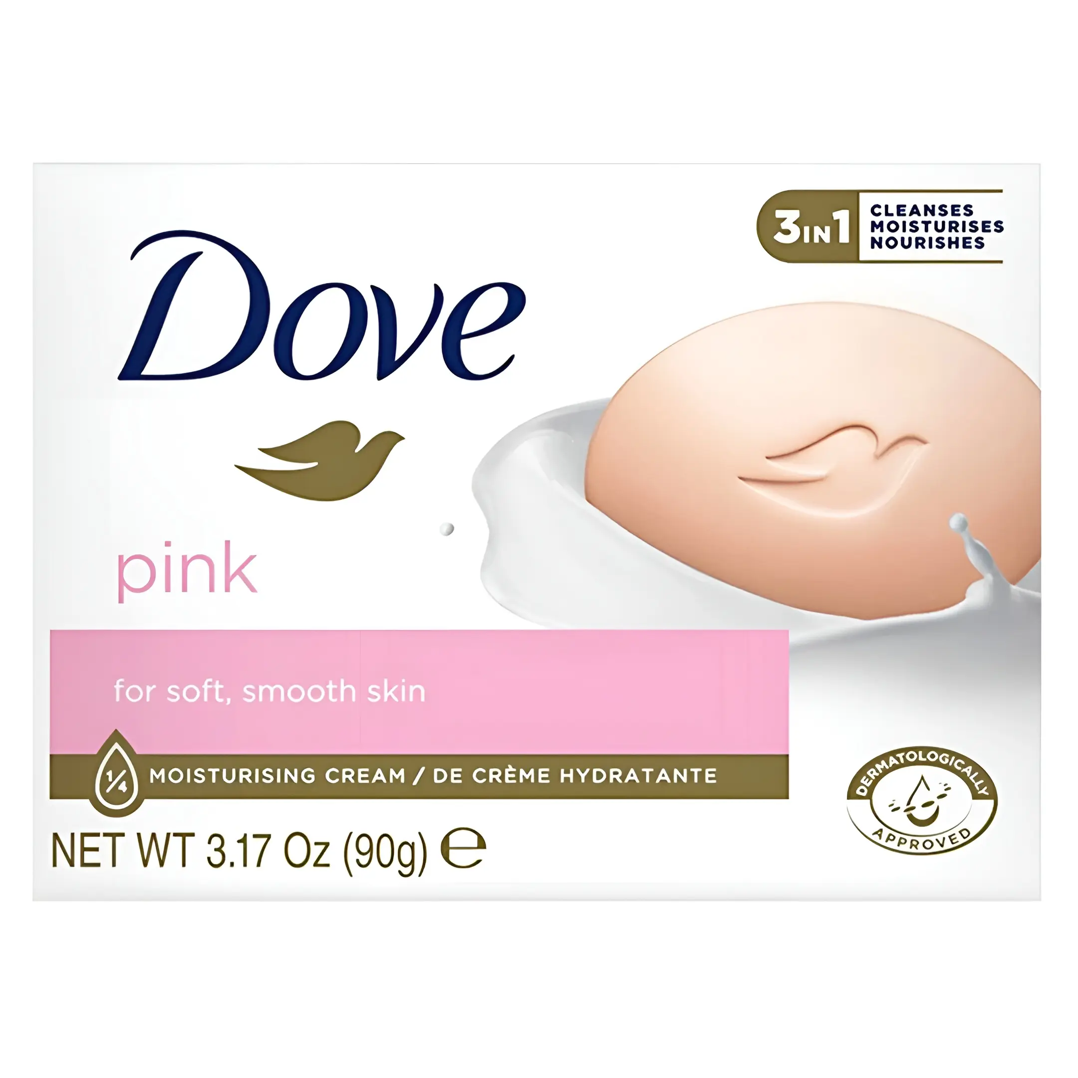 صابون داو با رایحه گل رز و شیر...