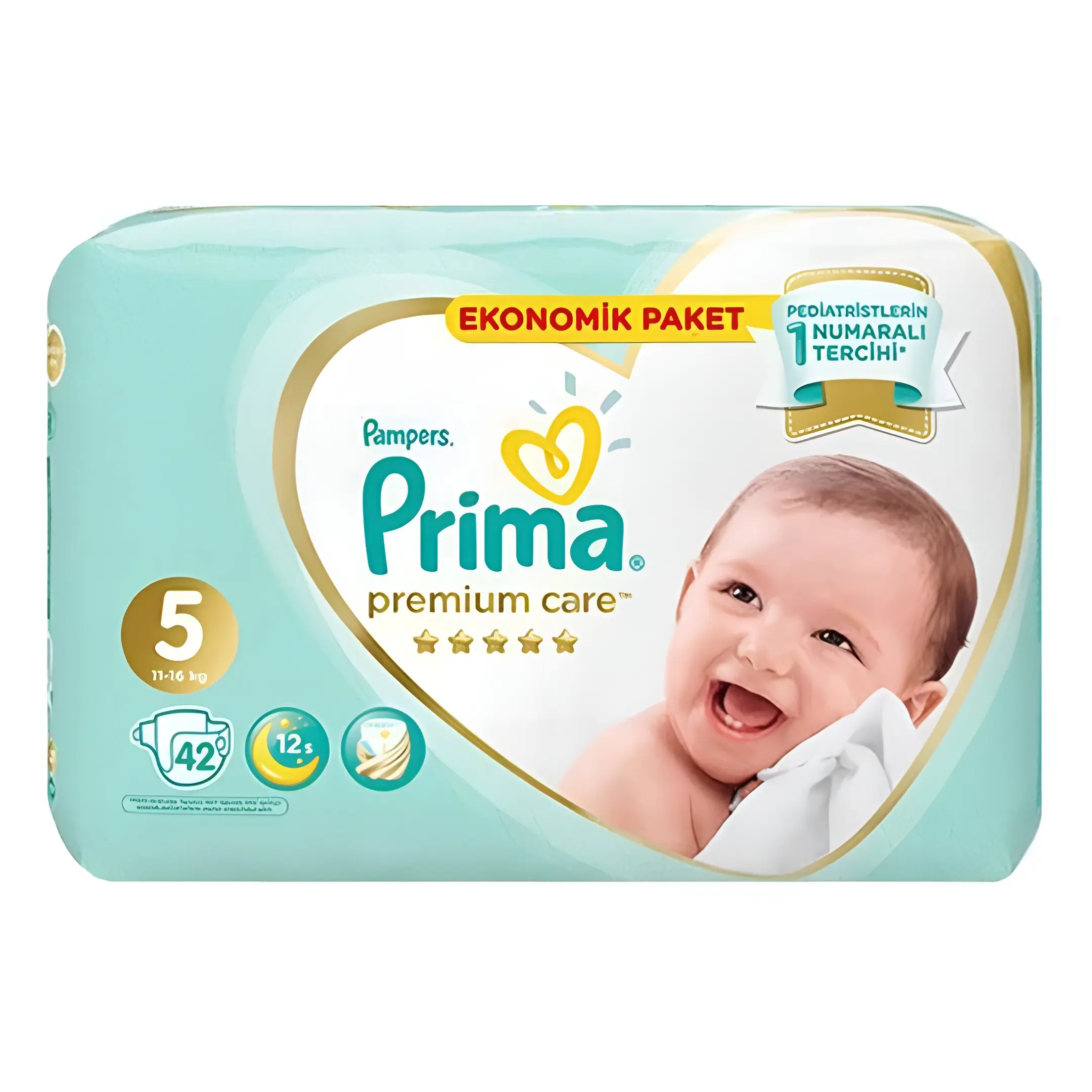 پوشک بچه ضد حساسیت پریما پمپرز سفید سایز...