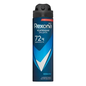 اسپری ضدتعریق مردانه روسی رکسونا با ماندگاری 72 ساعته Rexona уверенности حجم 150 میل