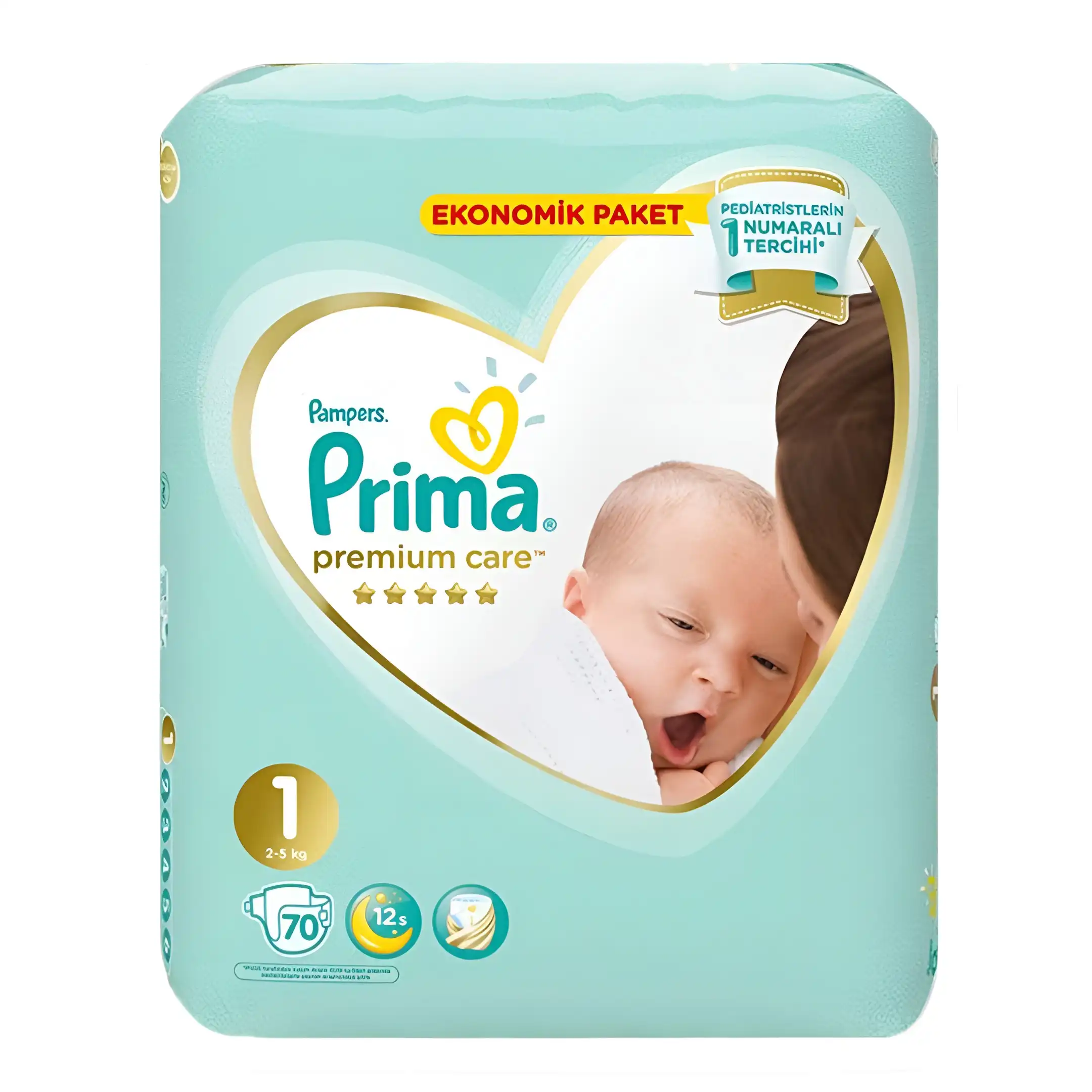 پوشک بچه ضد حساسیت پریما پمپرز سفید سایز...