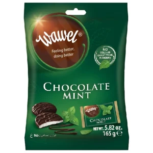 شکلات پذیرایی واول با مغز ژله نعناع و روکش شکلات Wawel Chocolate Mint وزن 1000 گرم