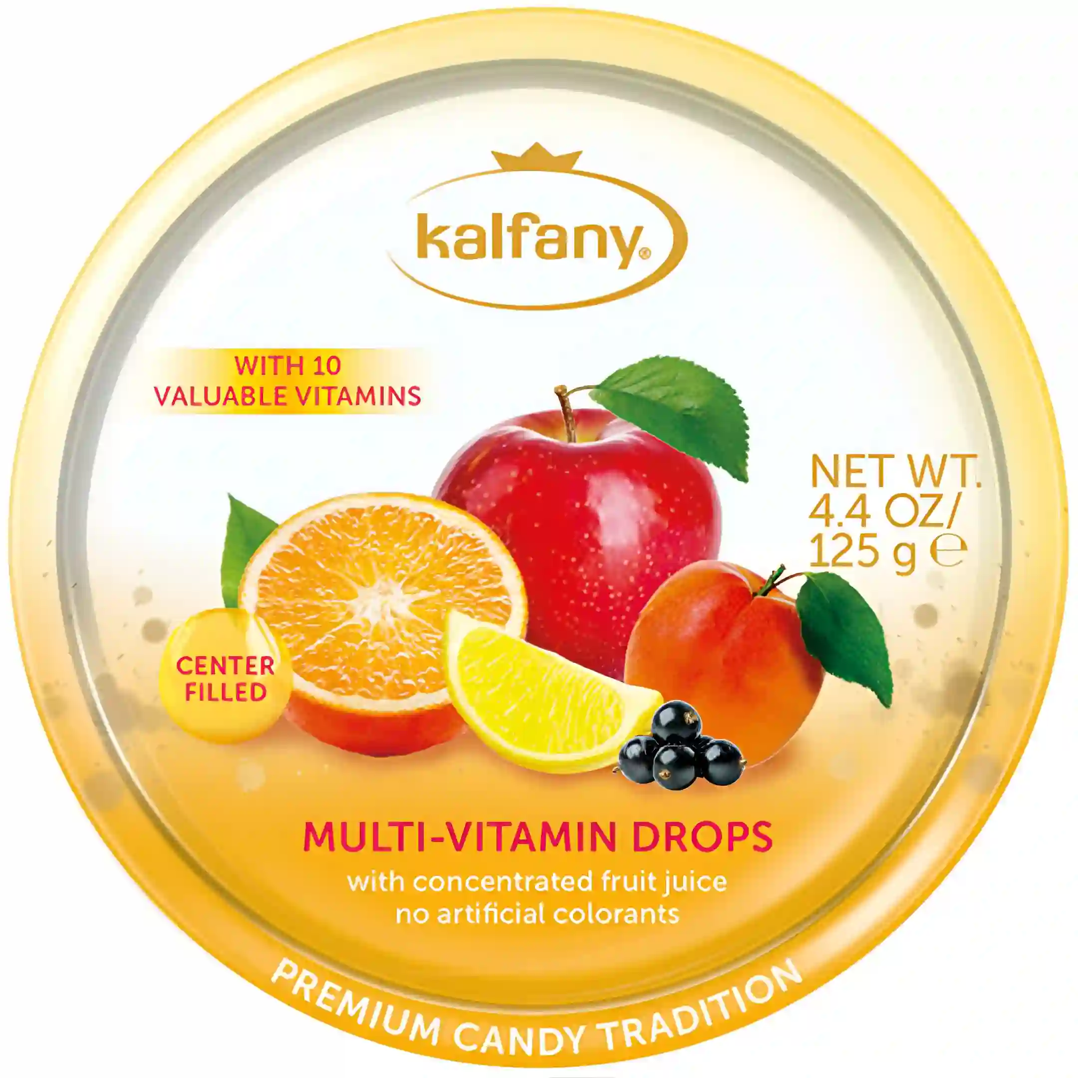 آبنبات مولتی ویتامینه کالفانی Kalfany Multi Vitamin Drops...