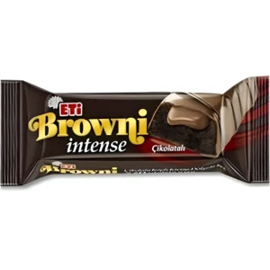 کیک اتی براونی مدل اینتنس با روکش و مغز شکلاتی ETi Browni Intense وزن 50 گرم