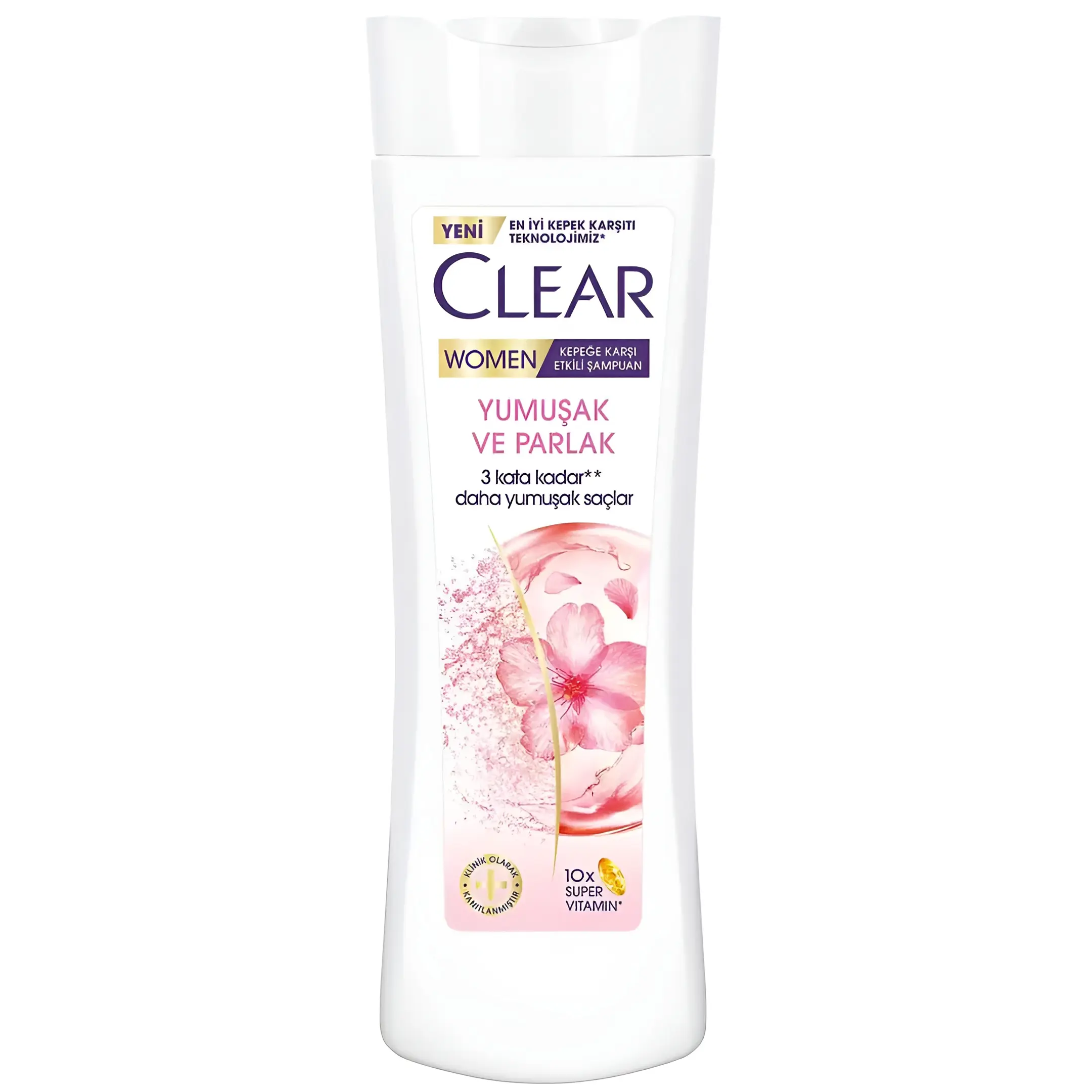 شامپو ضد شوره زنانه کلیر با خاصیت نرم‌...