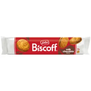 بیسکویت بیسکوف لوتوس با کرم شکلات شیری Lotus Biscoff Milk Chocolate وزن 150 گرم