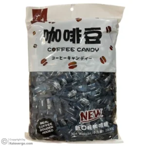 قرص کافی کندی با طعم فندق Coffee Candy Hazelnut وزن 1000 گرم