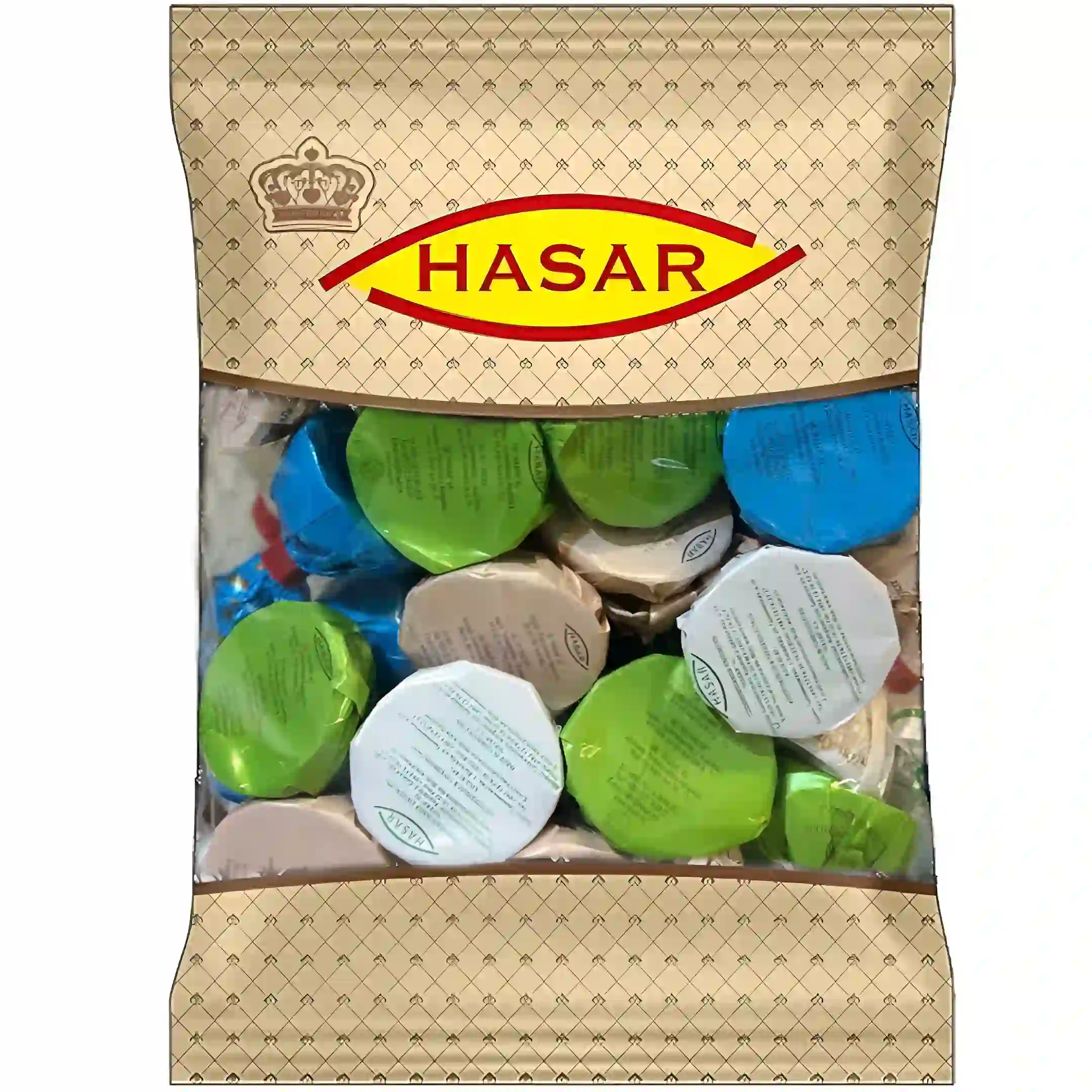 شکلات تاجدار هاسار با روکش و کرم شکلاتی...