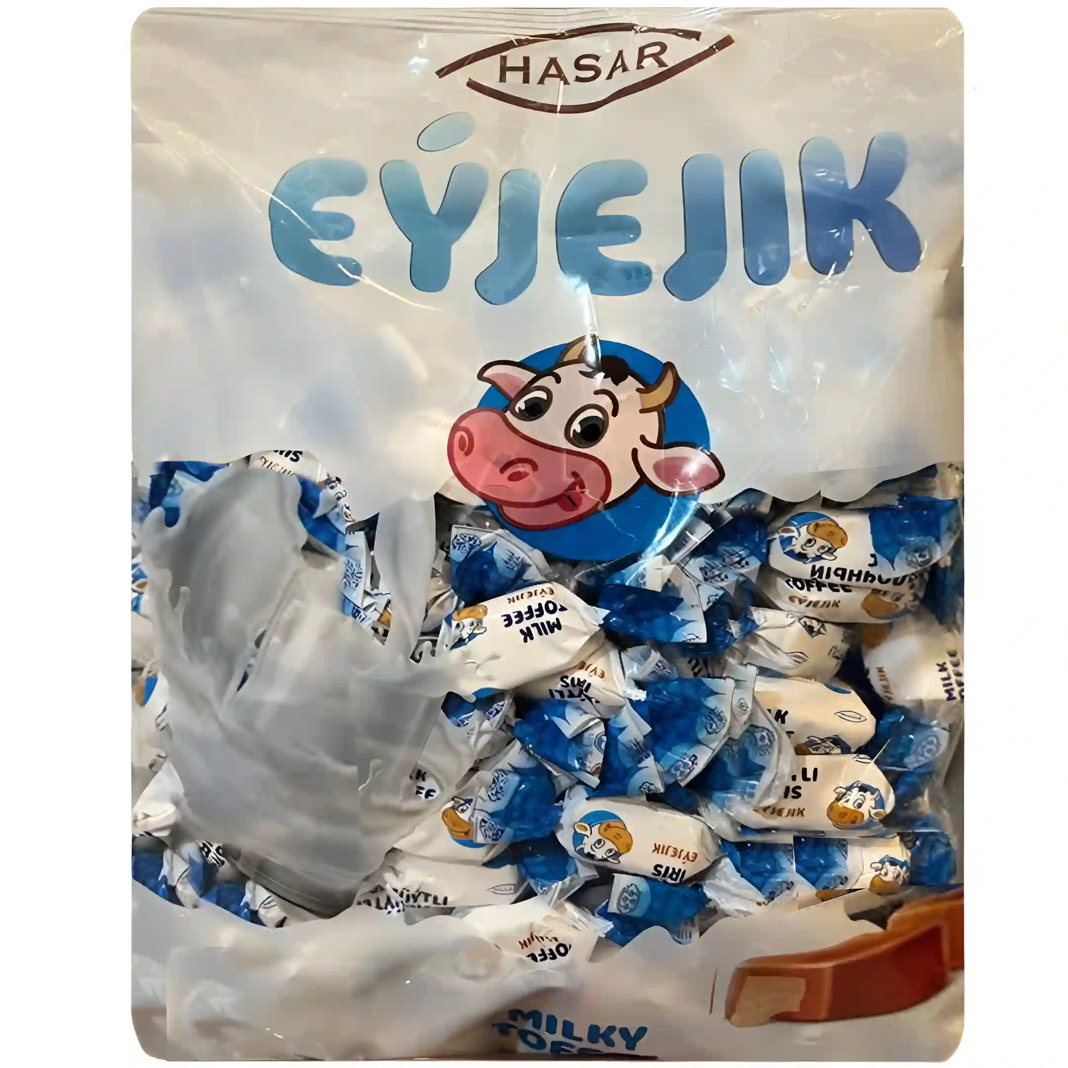 تافی هاسار با روکش شکلات و کرم شیری...