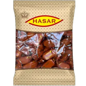 شکلات هاسار با مغز کرم پرتقالی Hasar بسته 1 کیلویی