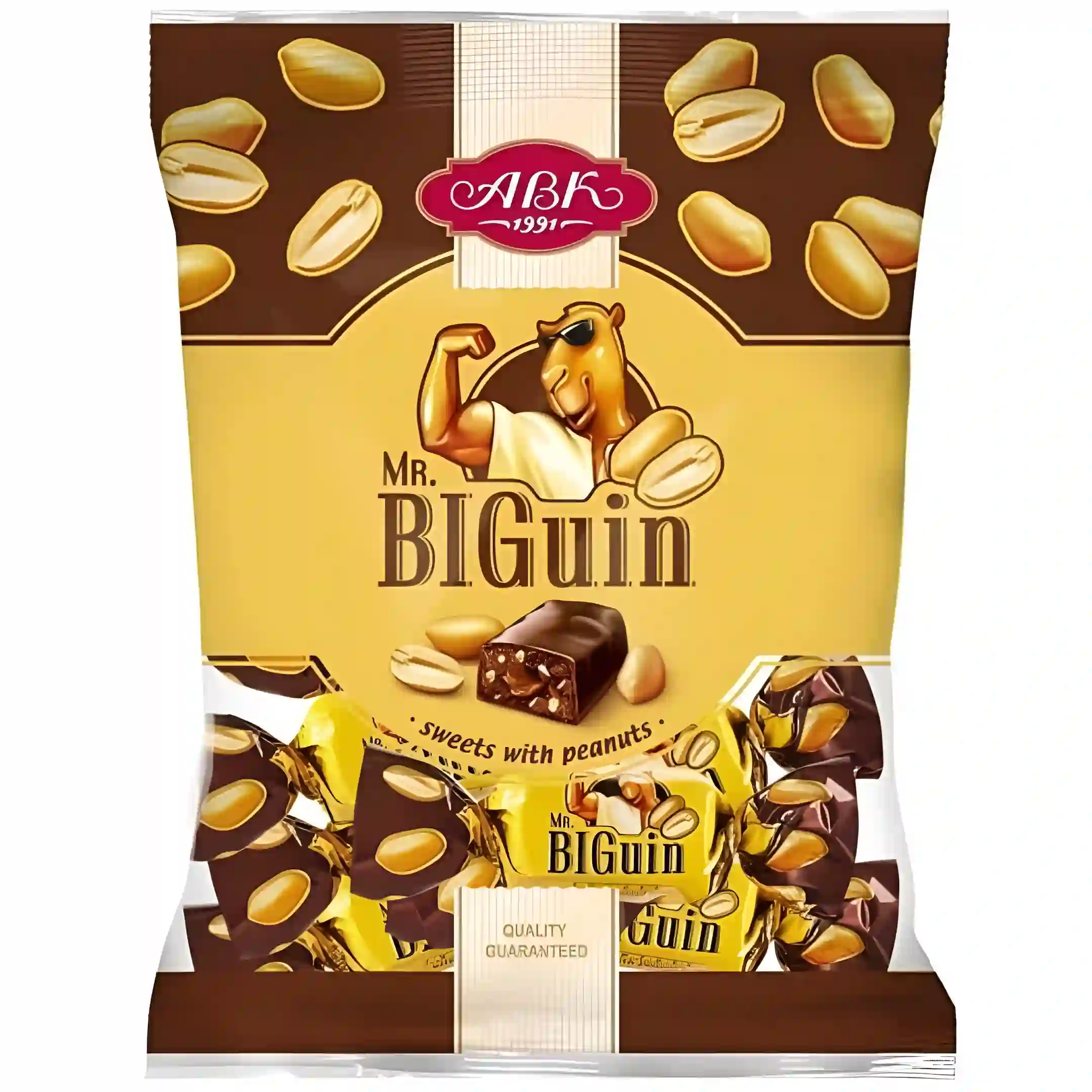 شکلات پذیرایی ABK مدل Mr. Biguin با مغز...