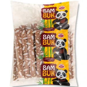بیسکویت قلمی بام بوک ای بی کی با مغز کرم شکلاتی ABK Bam Buk Chocolate Taste وزن 1000 گرم