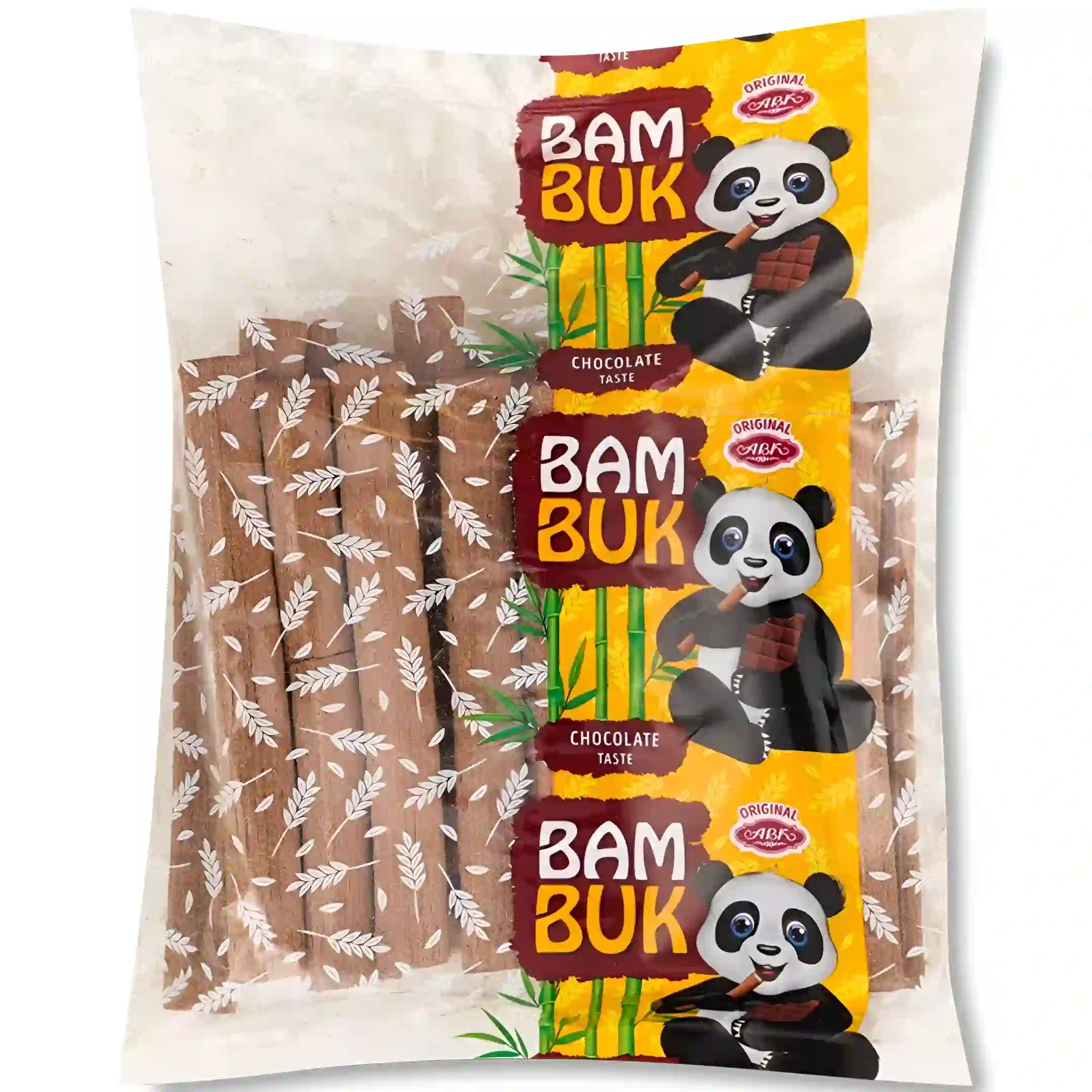 بیسکویت قلمی ABK مدل Bam Buk با مغز...