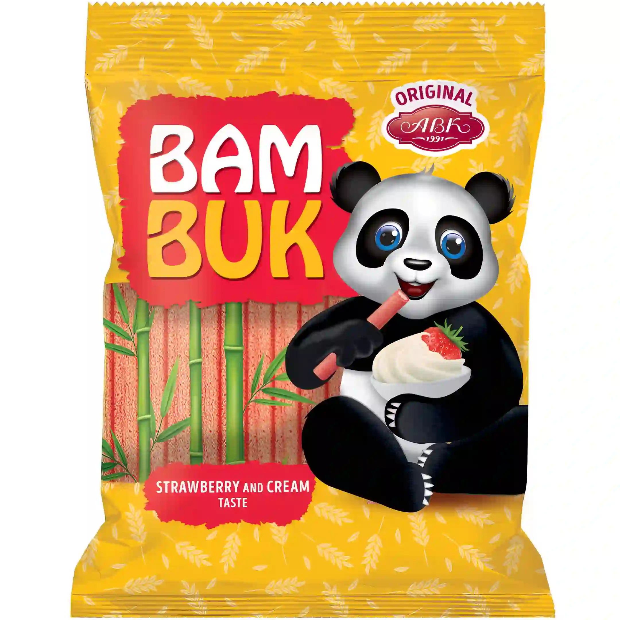 بیسکویت قلمی ABK مدل Bam Buk با مغز...