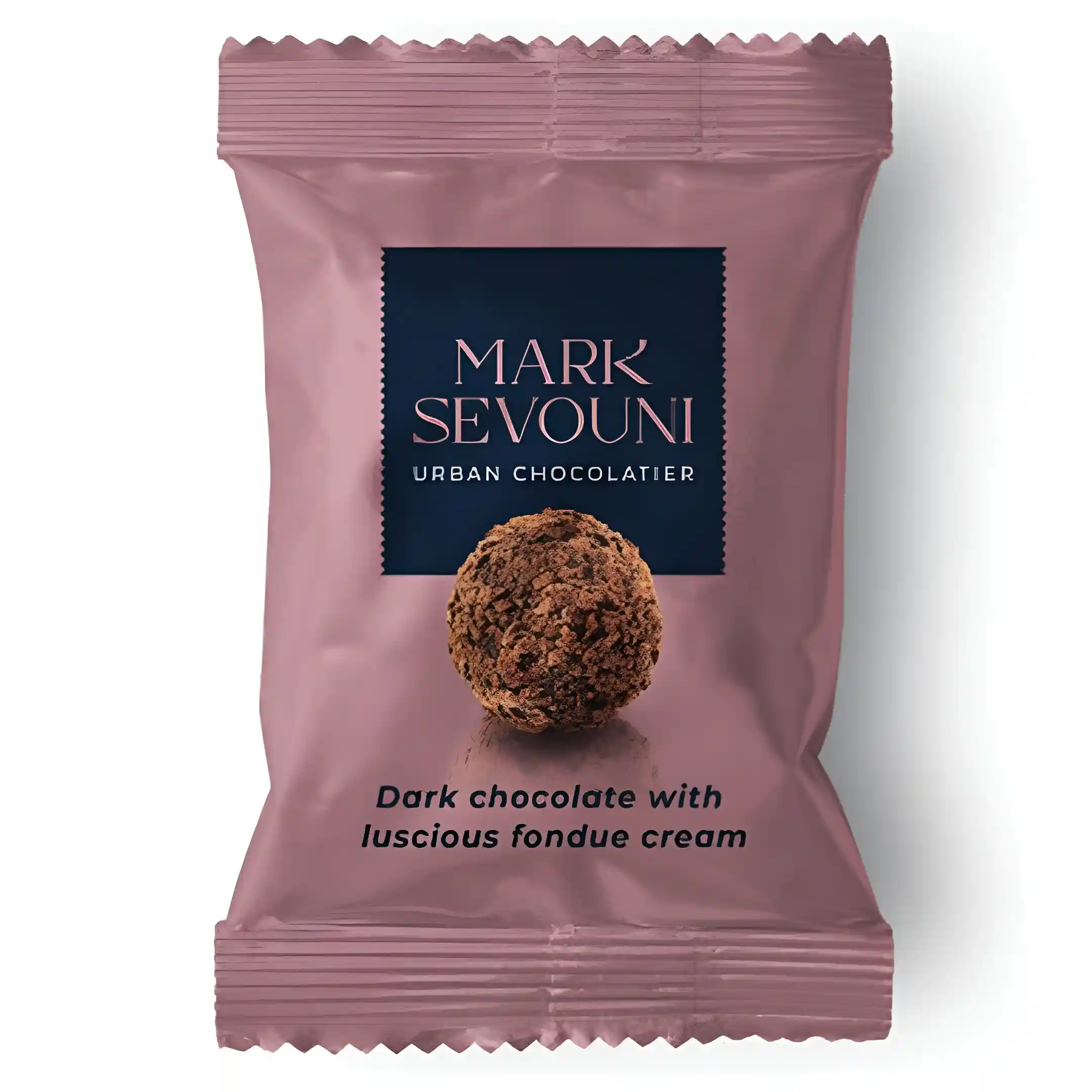 شکلات ترافل پذیرایی تلخ مارک سوونی با کرم فوندو Mark Sevouni Fondant بسته 500 گرمی