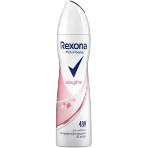 اسپری ضدتعریق زنانه بایوریتم رکسونا Rexona Biorythm حجم 200 میل